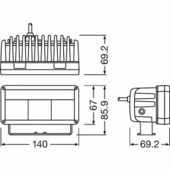 Osram 6" Lightbar Arbeitsscheinwerfer Mit Positionslicht Wide 12V Ohne ECE -OSRAM Shop 13457230 5