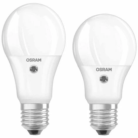 Osram LED Lampe Star In Glühlampenform Mit Tageslicht Sensor, 10 Watt, E27, Warmweiß, Matt 1 Osram LED Lampe Star In Glühlampenform Mit Tageslicht Sensor, 10 Watt, E27, Warmweiß, Matt