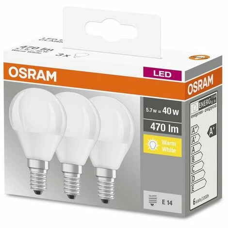 Osram CLASSIC LED Lampe mit 10,5 Watt, E27, warmweiß - 3 Stück Osram CLASSIC LED Lampe Mit 10,5 Watt, E27, Warmweiß - 3 Stück -OSRAM Shop 17478436 3