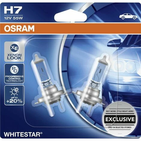 Osram GLL H7 Whitestar 2er-Set 12V 60/55W Gll 0680456021 4052899613836 Osram 0680456021 Whitestar Whitestar Osram GLL H7 Whitestar 2er-Set 12V 60/55W Gll 0680456021 4052899613836 Osram 0680456021 Whitestar Whitestar -OSRAM Shop 20366247 1
