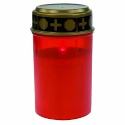 OSRAM Heitronic LED Grablicht Flackernd Batteriebetrieben Mit Schalter 12cm Hoch