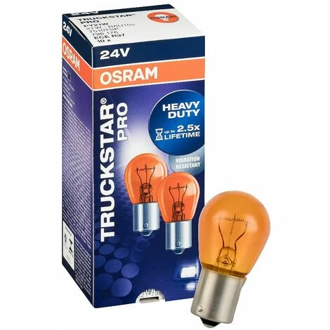 10x OSRAM 7510TSP 24V PY21W Truckstar Pro Lampe BAU15s 21W 10x OSRAM 7510TSP 24V PY21W Truckstar Pro Lampe BAU15s 21W -OSRAM Shop 26546221 5