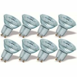 Osram LED-Lampe BASE CLASSIC, PAR16, GU10, EEK: F, 4 W, 470 Lm, 4000 K, 10 Stück