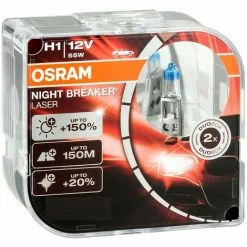 2er Set OSRAM H1 Night Breaker Laser +150% 64150NL 12V 55W -OSRAM Shop 28273429 3