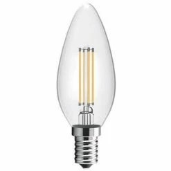 Osram Glühbirne Olive 4W LED E14 2700K VCB40827CE1G1