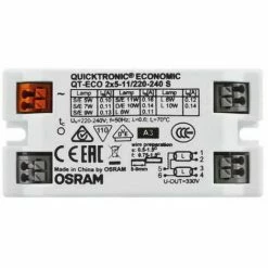 Osram - Elektronisches Vorschaltgerät - EVG - QT-ECO 2x5-11 Watt 220-240V