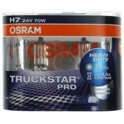 OSRAM 2 Stück H7 Truckstar Pro 64215TSP-HCB 70 Watt PX26d