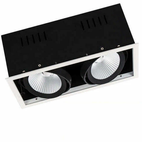 Osram - LED Downlight Multi 2x Schwenkbar 2*30 Watt 840 Neutralweiss 4000 Kelvin 1 Osram - LED Downlight Multi 2x Schwenkbar 2*30 Watt 840 Neutralweiss 4000 Kelvin