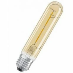 Osram - LED Röhrenlampe Filament Vintage 1906 LED CL Tubular GOLD 2,8 Watt E27 Warmweiss Extra 2400 Kelvin