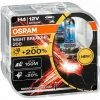 Duo Set OSRAM H4 Night Breaker 200 +200% 64193NB200 12V 60/55W