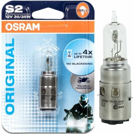 Osram Original Line 12V Motoradlampen S2, 64327-01B (1 Stück) Osram Original Line 12V Motoradlampen S2, 64327-01B (1 Stück) -OSRAM Shop 40196991 1