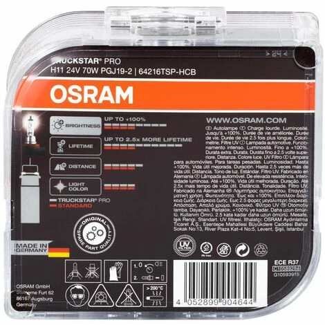 Osram Truckstar Pro H11 64216TSP-HCB 24V Duobox LKW Osram Truckstar Pro H11 64216TSP-HCB 24V Duobox LKW -OSRAM Shop 40197035 3