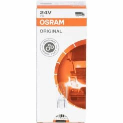 Osram 2840 ORIGINAL Glasquetschsockel, Sockel W2.1x9.5d, 24V, 10 Lampe 4 Osram 2840 ORIGINAL Glasquetschsockel, Sockel W2.1x9.5d, 24V, 10 Lampe -OSRAM Shop 40197553 5