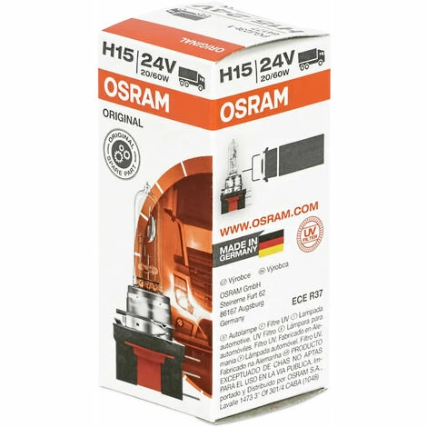 Osram Original Line H15 64177 24V LKW Lampe (10 St.) Osram Original Line H15 64177 24V LKW Lampe (10 St.) -OSRAM Shop 40197602 4