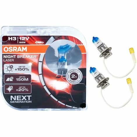 Osram Night Breaker Laser H3 64151NL-HCB 12V 55W Next Gen. (2 Stück) Osram Night Breaker Laser H3 64151NL-HCB 12V 55W Next Gen. (2 Stück) -OSRAM Shop 40197730 4