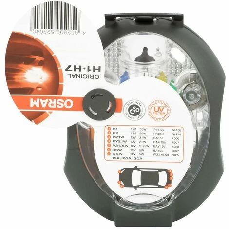 Osram CLK H1 H7 Ersatzlampenset 12V P21W PY21W P21/5W W5W R5W Osram CLK H1 H7 Ersatzlampenset 12V P21W PY21W P21/5W W5W R5W -OSRAM Shop 40197858 3