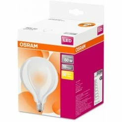 Osram LED Leuchtmittel Star CL E27 7W, Warmweiß, Weiß Matt Led 0773705521 Osram LED Globelampe Star CL Star