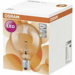 Osram LED Leuchtmittel Classic Globe E27 4W, Warmweiß, Klar Classic Classic Osram 0773705326 4052899972384 Osram -OSRAM Shop 43904193 3