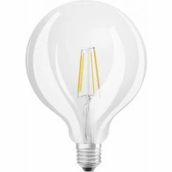 Osram LED Leuchtmittel Globe 125 E27 7W, Warmweiß, Weiß Matt 4058075269866 0773706063 Leuchtmittel Osram