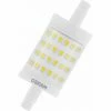 Osram LED Röhre R7S 8W, Warmweiß, Dimmbar, Klar Led Osram Leuchtmittel Warmweiß 07737011704940 Osram
