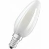 Osram LED Leuchtmittel Classic B40 E14 5W, Warmweiß, Dimmbar, Weiß Matt 4058075436985 Matt-warmweiß Led Classic B40