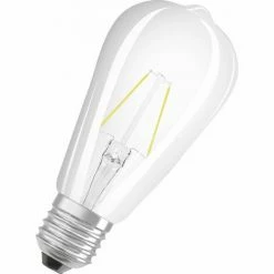 Osram LED Leuchtmittel Star 25 E27 2,5W, Warmweiß, Klar Klar-warmweiß 4058075436763 Osram Led Osram 07737011705239