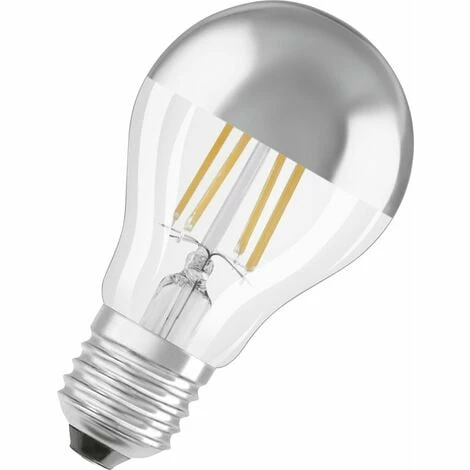 Osram LED Spiegelkopflampe Mirror Classic A 27 6,5W, Warmweiß, Klar Classic Leuchtmittel Led Mirror Classic 1 Osram LED Spiegelkopflampe Mirror Classic A 27 6,5W, Warmweiß, Klar Classic Leuchtmittel Led Mirror Classic