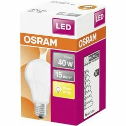 Osram LED Leuchtmittel Star Classic A40 E27 5,5W, Warmweiß, Weiß Matt Osram Led Led Leuchtmittel 0773706446 Star 3 Osram LED Leuchtmittel Star Classic A40 E27 5,5W, Warmweiß, Weiß Matt Osram Led Led Leuchtmittel 0773706446 Star -OSRAM Shop 45067177 4