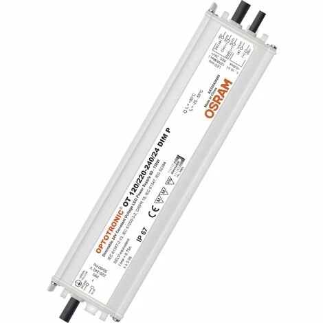 OSRAM OT 120/220-240/24 DIM P 10X1 LED-Trafo Konstantspannung 120 W 24 V/DC dimmbar OSRAM OT 120/220-240/24 DIM P 10X1 LED-Trafo Konstantspannung 120 W 24 V/DC Dimmbar -OSRAM Shop 46180804 1