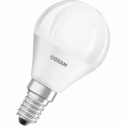 Osram LED Leuchtmittel Star Classic P25 E14 3,3W, Warmweiß, Weiß Matt Led Star Star Matt Osram Osram Osram Matt