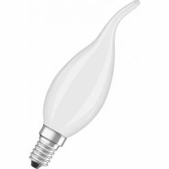 Osram LED Leuchtmittel Retrofit Classic BA E14 5W, Warmweiß, Dimmbar, Weiß Matt Osram Led Led Leuchtmittel