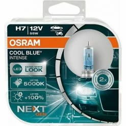 OSRAM Cool Blue Intense H7 Next Gen PX26d 64210CBN 5000K 55W 12V Duo Set
