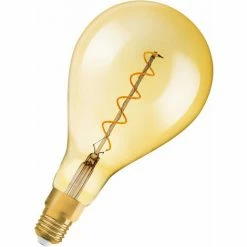 OSRAM LED Vintage Edition 1906, Sockel: E27, Dimmbar, Warmweiß, Filament Gold