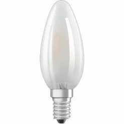 OSRAM Filament LED Lampe Mit E14 Sockel, Warmweiss (2700K), Kerzenform, 2.5W, Ersatz Für 25W-Glühbirne, Matt, LED Retrofit CLASSIC B -OSRAM Shop 54883214 3
