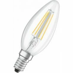 OSRAM Filament LED Lampe Mit E14 Sockel, Kerzenform, Warmweiss (2700K), 6W, Ersatz Für 60W-Glühbirne, LED Retrofit CLASSIC B