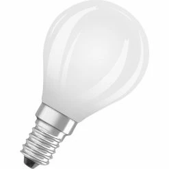 OSRAM Filament LED Lampe Mit E14 Sockel, Warmweiss (2700K), Tropfenform, 6.5W, Ersatz Für 60W-Glühbirne, LED Retrofit CLASSIC P