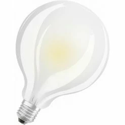 OSRAM LED Star GLOBE95, Matte Filament LED-Lampe In Globe Form Mit 95mm Durchmesser, E27 Sockel, Kaltweiß (4000K), 1521 Lumen, Ersatz Für Herkömmliche 100W-Glühbirnen, 1er-Pack