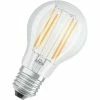 OSRAM LED BASE Classic A75, Klare Filament LED-Lampen Aus Glas Für E27 Sockel, Birnenform, Kaltweiß (4000K), 1055 Lumen, Ersatz Für Herkömmliche 75W-Glühbirnen, 3er-Box