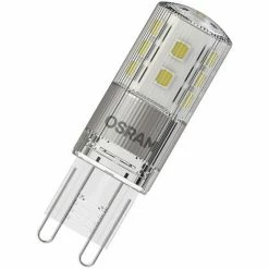 OSRAM Dimmbare LED PIN Lampe Mit G9 Sockel, Warmweiss (2700K), 350 Lumen, Klares Glas, Single-Pack