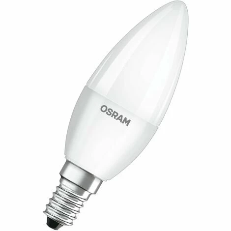 OSRAM LED Base Classic B, in Kerzenform mit E14-Sockel, Nicht Dimmbar, Ersetzt 40 Watt, Matt, Warmweiß - 2700 Kelvin, 3er-Pack OSRAM LED Base Classic B, In Kerzenform Mit E14-Sockel, Nicht Dimmbar, Ersetzt 40 Watt, Matt, Warmweiß - 2700 Kelvin, 3er-Pack -OSRAM Shop 54883713 1