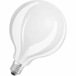 OSRAM LED Star GLOBE125, Matte Filament LED-Lampe In Globe Form Mit 125mm Durchmesser, E27 Sockel, Warmweiß (2700K), 2452 Lumen, Ersatz Für Herkömmliche 150W-Glühbirnen, 1er-Pack