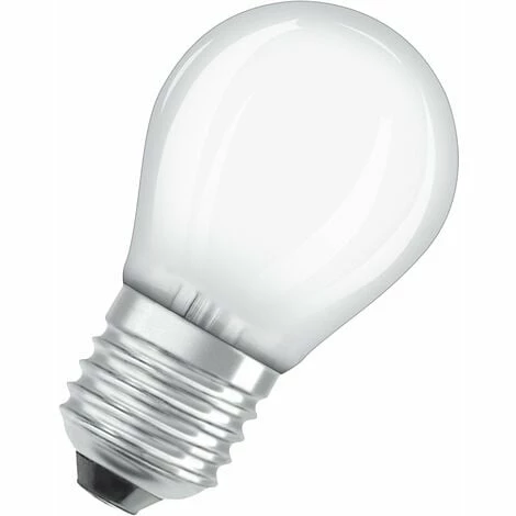 OSRAM Filament LED Lampe mit E27 Sockel, Warmweiss (2700K), Tropfenform, 4W, Ersatz für 40W-Glühbirne, matt, LED Retrofit CLASSIC P OSRAM Filament LED Lampe Mit E27 Sockel, Warmweiss (2700K), Tropfenform, 4W, Ersatz Für 40W-Glühbirne, Matt, LED Retrofit CLASSIC P -OSRAM Shop 57178020 1