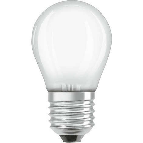 OSRAM Filament LED Lampe mit E27 Sockel, Warmweiss (2700K), Tropfenform, 4W, Ersatz für 40W-Glühbirne, matt, LED Retrofit CLASSIC P OSRAM Filament LED Lampe Mit E27 Sockel, Warmweiss (2700K), Tropfenform, 4W, Ersatz Für 40W-Glühbirne, Matt, LED Retrofit CLASSIC P -OSRAM Shop 57178020 3