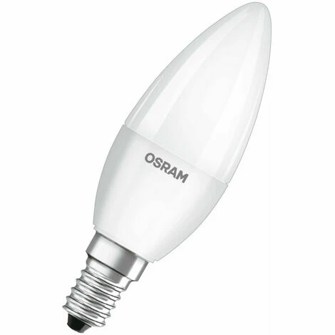 Osram LED Filamentlampe Kerzenform 4,9 Watt E14 827 warmweiß extra matt Osram LED Filamentlampe Kerzenform 4,9 Watt E14 827 Warmweiß Extra Matt -OSRAM Shop 57788064 1