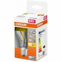 Osram LED Kopfspiegellampe Gold Filament Birnenform 4 Watt E27 827 Warmweiß Extra 6 Osram LED Kopfspiegellampe Gold Filament Birnenform 4 Watt E27 827 Warmweiß Extra -OSRAM Shop 58065202 3