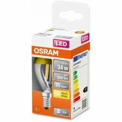 Osram LED Kopfspiegellampe Gold Filament Tropfenform 4 Watt E14 827 Warmweiß Extra 2 Osram LED Kopfspiegellampe Gold Filament Tropfenform 4 Watt E14 827 Warmweiß Extra -OSRAM Shop 58065403 3