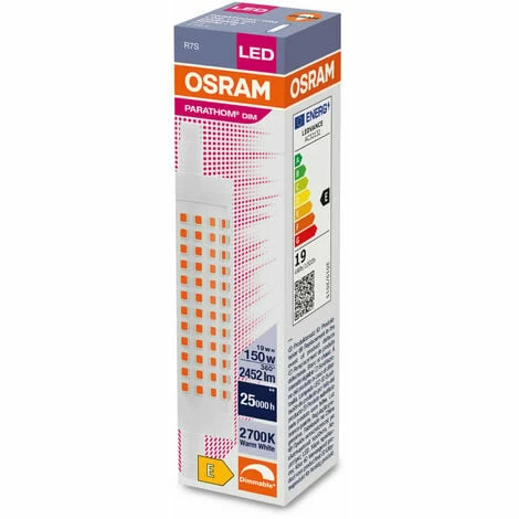 Osram LED Stab R7s 19 Watt 827 warmweiß 118mm dimmbar Osram LED Stab R7s 19 Watt 827 Warmweiß 118mm Dimmbar -OSRAM Shop 58408356 3