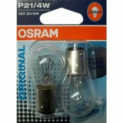 Osram 2 Stück P21/4W 21/4 W 12 Volt BAZ15d 7225-02B