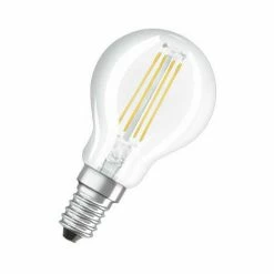 OSRAM LED Base Filament Klar CLP40 E14 | 4W/827 470LM E14 M2 Vollglas (4058075803954)