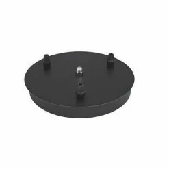 VINTAGE 1906 Lampenpendel Baldachin Schwarz - OSRAM